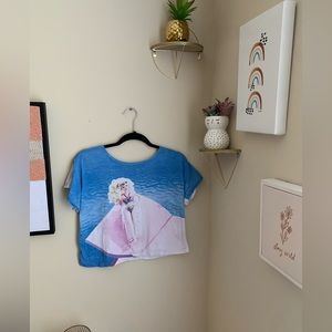 ✨ASOSxBarbie crop top✨